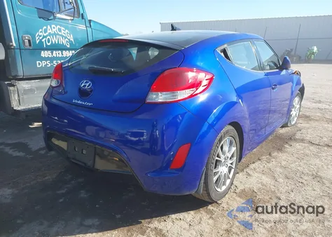 2013 Hyundai Veloster Base W/Black z USA, uszkodzony, nr VIN KMHTC6ADXDU102800